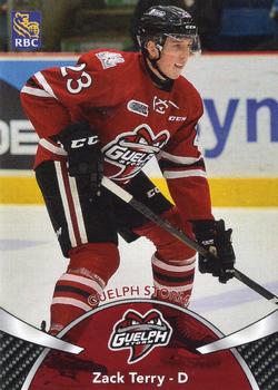 2018-19 Guelph Storm (OHL) Police #B-10 Zack Terry Front
