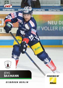 2018-19 Playercards (DEL) #DEL-030 Jens Baxmann Front