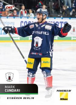 2018-19 Playercards (DEL) #DEL-031 Mark Cundari Front