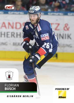 2018-19 Playercards (DEL) #DEL-041 Florian Busch Front