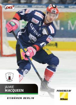 2018-19 Playercards (DEL) #DEL-044 Jamie MacQueen Front