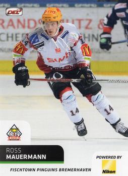 2018-19 Playercards (DEL) #DEL-071 Ross Mauermann Front