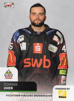 2018-19 Playercards (DEL) #DEL-076 Dominik Uher Front