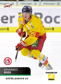 2018-19 Playercards (DEL) #DEL-086 Johannes Huss Front