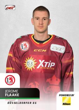 2018-19 Playercards (DEL) #DEL-096 Jerome Flaake Front