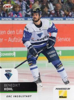 2018-19 Playercards (DEL) #DEL-114 Benedikt Kohl Front