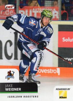 2018-19 Playercards (DEL) #DEL-157 Jake Weidner Front