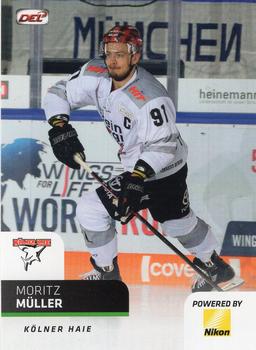 2018-19 Playercards (DEL) #DEL-165 Moritz Muller Front