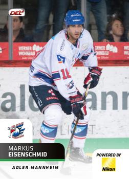 2018-19 Playercards (DEL) #DEL-227 Markus Eisenschmid Front