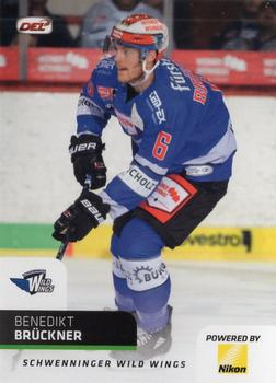 2018-19 Playercards (DEL) #DEL-306 Benedikt Bruckner Front