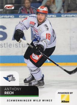 2018-19 Playercards (DEL) #DEL-323 Anthony Rech Front