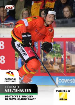 2018-19 Playercards (DEL) #DEL-387 Konrad Abeltshauser Front