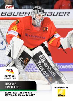2018-19 Playercards (DEL) #DEL-393 Niklas Treutle Front