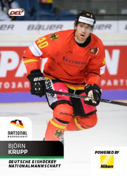 2018-19 Playercards (DEL) #DEL-396 Bjorn Krupp Front