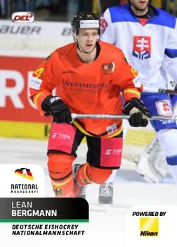 2018-19 Playercards (DEL) #DEL-399 Lean Bergmann Front