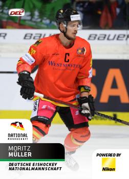 2018-19 Playercards (DEL) #DEL-406 Moritz Muller Front