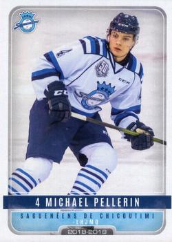 2018-19 Extreme Chicoutimi Sagueneens (QMJHL) #1 Michael Pellerin Front