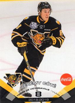 2018-19 Extreme Victoriaville Tigres (QMJHL) #5 Jeremy Cote Front