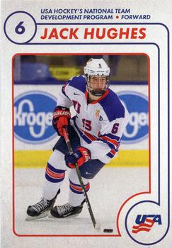 2018-19 Dick's Sporting Goods USA NTDP #NNO Jack Hughes Front