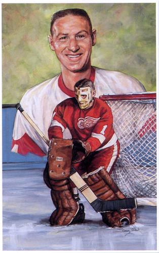 1992-96 Hockey Hall of Fame Legends of Hockey #73 Terry Sawchuk Front