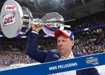 2018-19 Playercards Meister 2019 (DEL) #DEL-MS32 Mike Pellegrims Front
