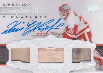 2018-19 Upper Deck Engrained - Complete Sticks Signatures #CSS-DH Dominik Hasek Front
