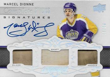 2018-19 Upper Deck Engrained - Complete Sticks Signatures #CSS-MD Marcel Dionne Front