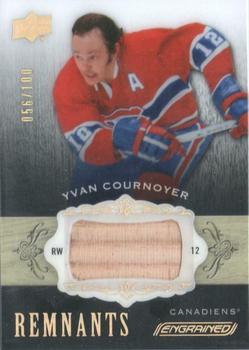 2018-19 Upper Deck Engrained - Remnants #R-YC Yvan Cournoyer Front