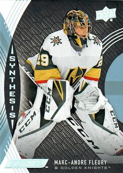 2018-19 Upper Deck Engrained - Synthesis #S-15 Marc-Andre Fleury Front