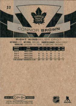 2019-20 O-Pee-Chee #32 Connor Brown Back