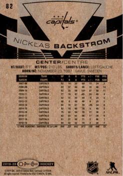 2019-20 O-Pee-Chee #82 Nicklas Backstrom Back