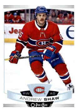 2019-20 O-Pee-Chee #86 Andrew Shaw Front