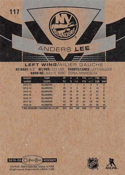 2019-20 O-Pee-Chee #117 Anders Lee Back