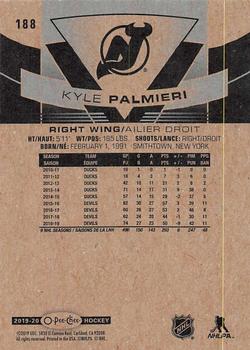 2019-20 O-Pee-Chee #188 Kyle Palmieri Back