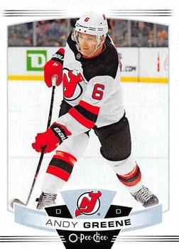 2019-20 O-Pee-Chee #204 Andy Greene Front