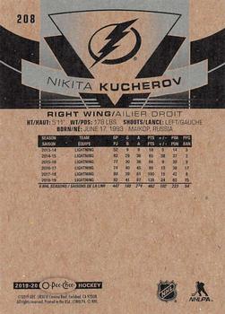 2019-20 O-Pee-Chee #208 Nikita Kucherov Back