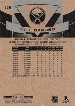 2019-20 O-Pee-Chee #250 Kyle Okposo Back