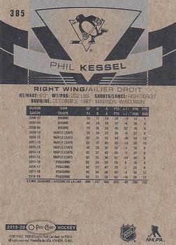 2019-20 O-Pee-Chee #385 Phil Kessel Back