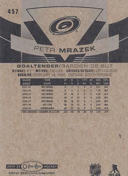 2019-20 O-Pee-Chee #457 Petr Mrazek Back