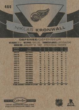 2019-20 O-Pee-Chee #466 Niklas Kronwall Back