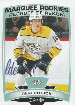 2019-20 O-Pee-Chee #538 Rem Pitlick Front