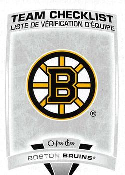 2019-20 O-Pee-Chee #553 Boston Bruins Front