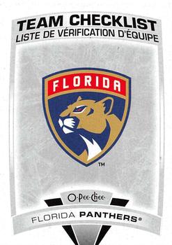 2019-20 O-Pee-Chee #563 Florida Panthers Front