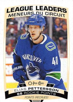 2019-20 O-Pee-Chee #590 Elias Pettersson Front