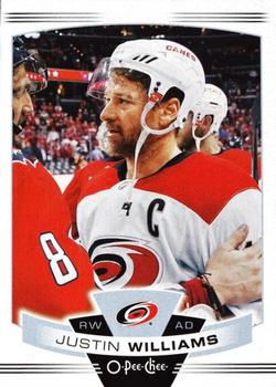 2019-20 O-Pee-Chee #54 Justin Williams Front