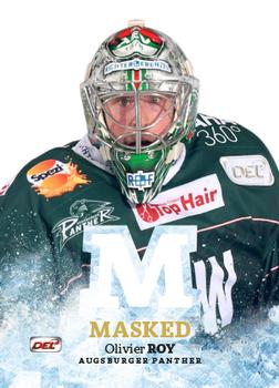 2018-19 Playercards (DEL) - Masked #DEL-MA01 Olivier Roy Front