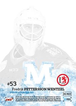 2018-19 Playercards (DEL) - Masked #DEL-MA03 Fredrik Pettersson-Wentzel Back