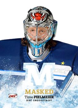2018-19 Playercards (DEL) - Masked #DEL-MA04 Timo Pielmeier Front
