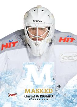 2018-19 Playercards (DEL) - Masked #DEL-MA06 Gustaf Wesslau Front