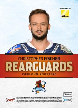 2018-19 Playercards (DEL) - Rearguards #DEL-RG06 Christopher Fischer Back